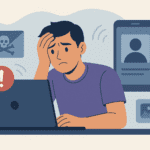 what to do if being blackmailed online with photos