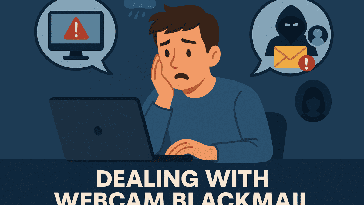 Caught in a Webcam Blackmail Trap?