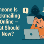 Someone is Blackmailing me online