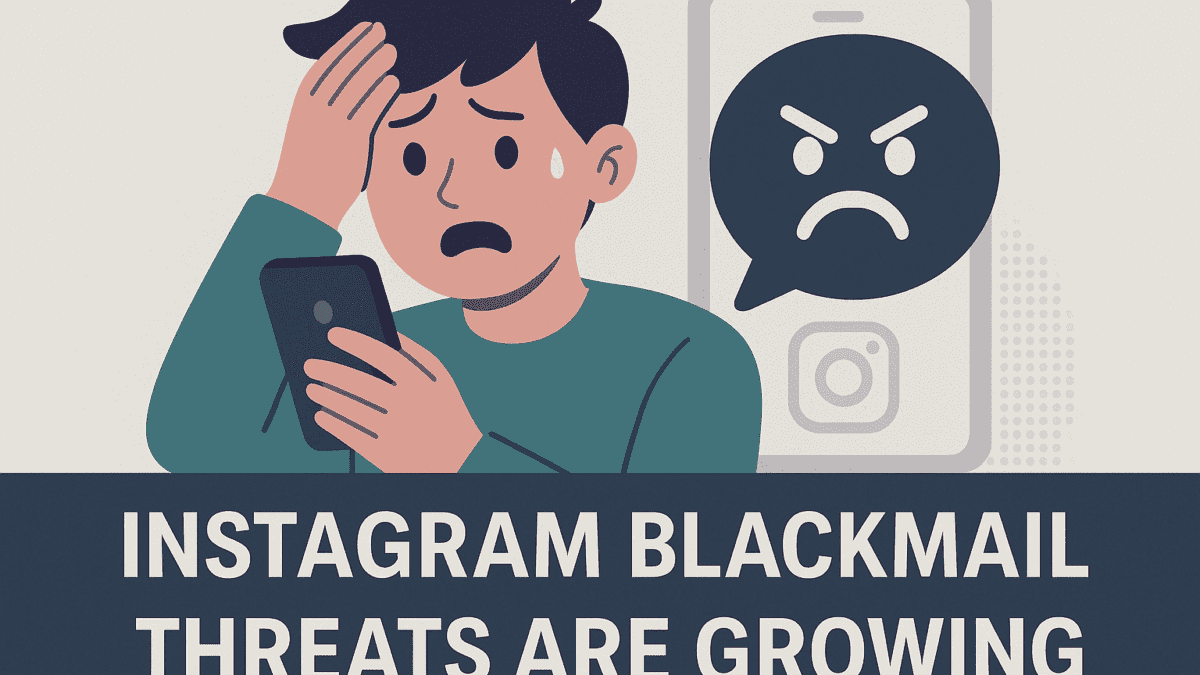 Instagram blackmail help