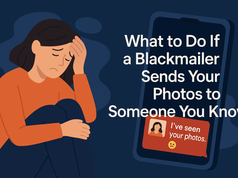 What to Do If a Blackmailer Has Already Shared Your Photos