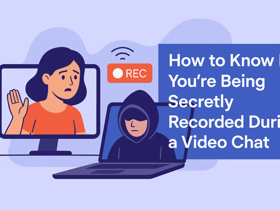 Signs You’re Being Secretly Recorded on a Video Call