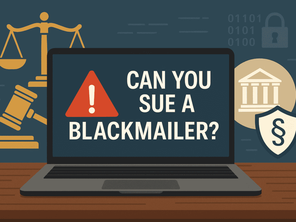 Can You Sue a Blackmailer?