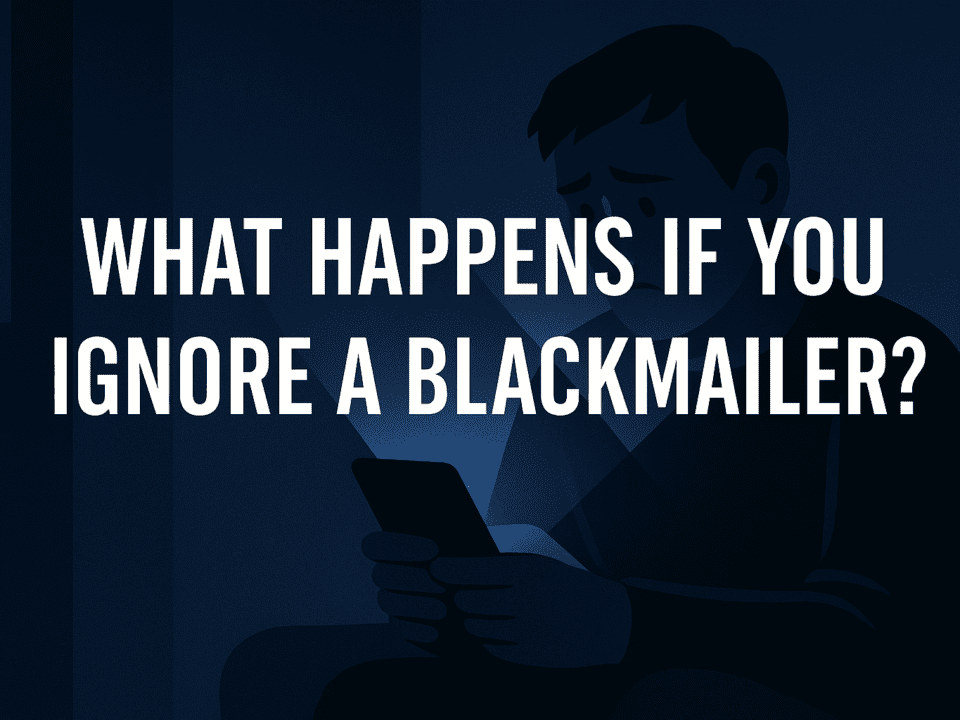 What Happens If You Ignore a Blackmailer