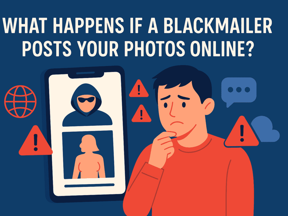 What Happens If a Blackmailer Posts Your Photos Online?