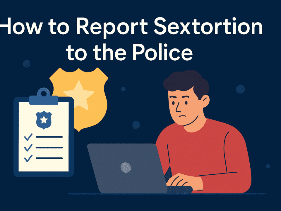 How to Report Extortion