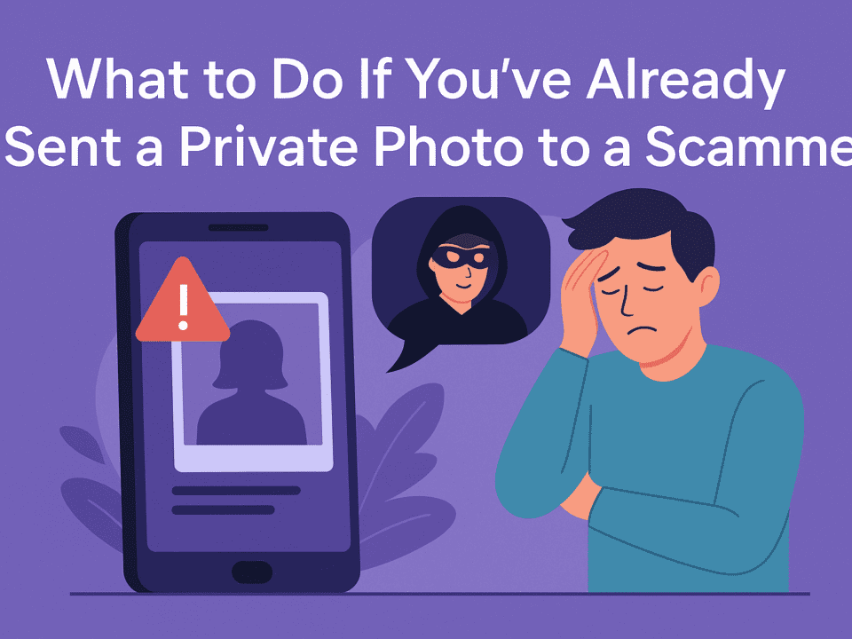 Blackmailer has My Photos