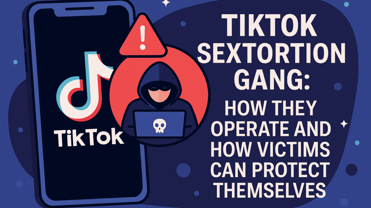 TikTok Blackmail Help