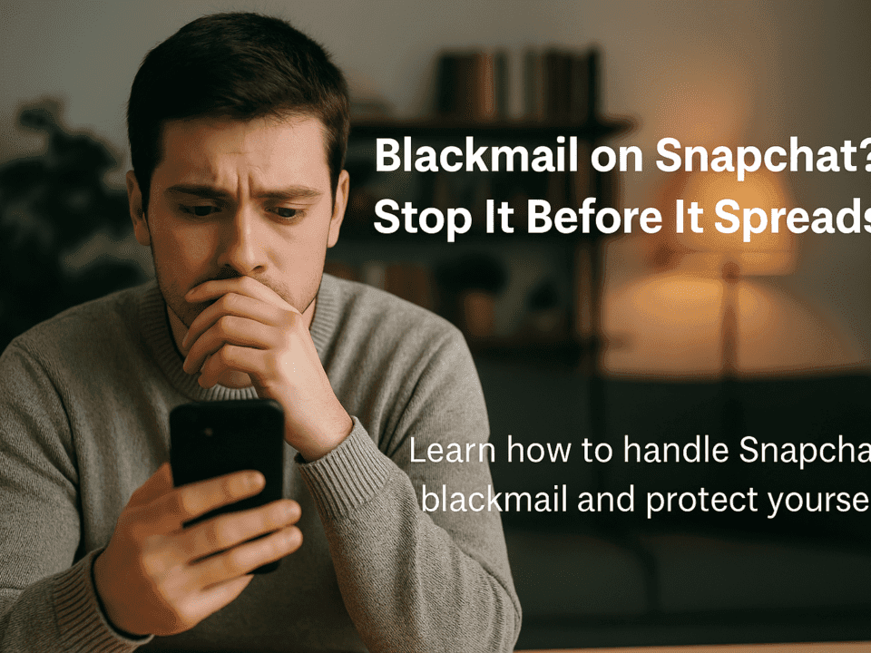 Blackmail on snapchat?