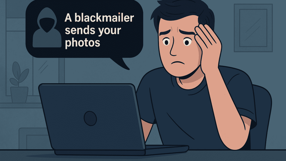 What to Do If a Blackmailer Sends Your Photos to Someone